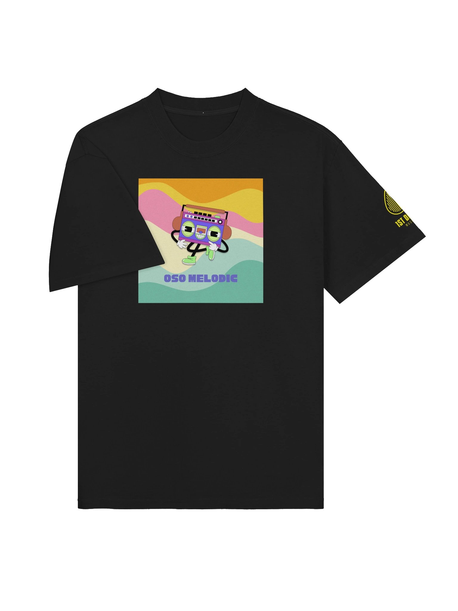 Oso Melodic Boombox Unisex T-shirt product image (3)