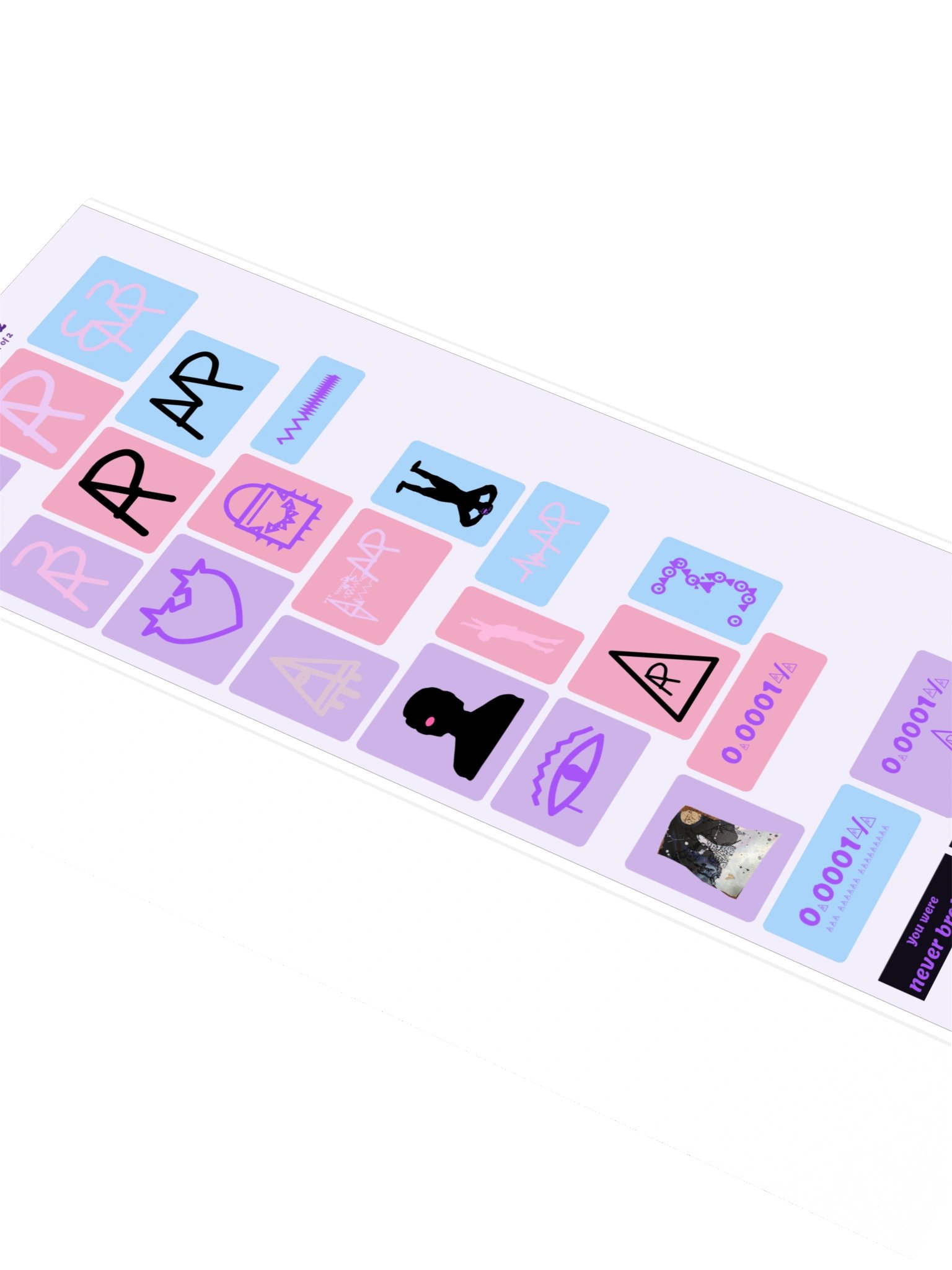 Mega Glyph Sticker Pack v2 product image (2)