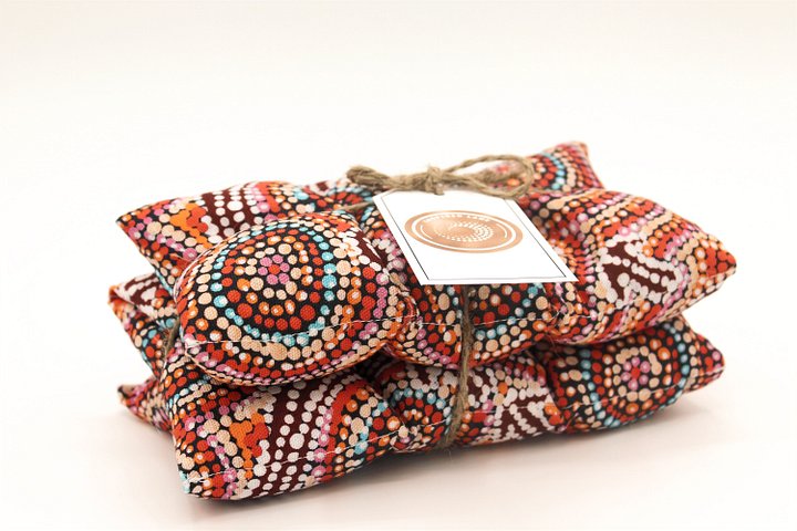Heat Bag and Cold Pack - Red Kangaroo Dreaming product image (1)
