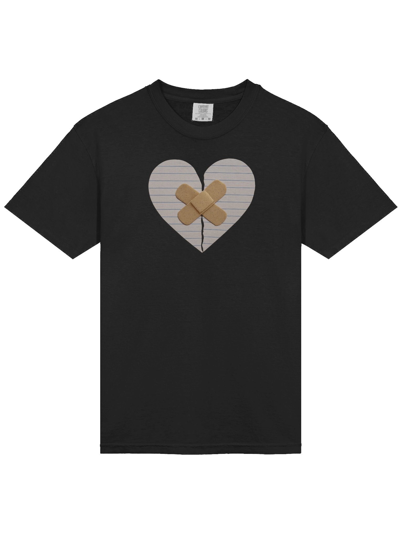 Broken Paper Heart T-Shirt product image (4)