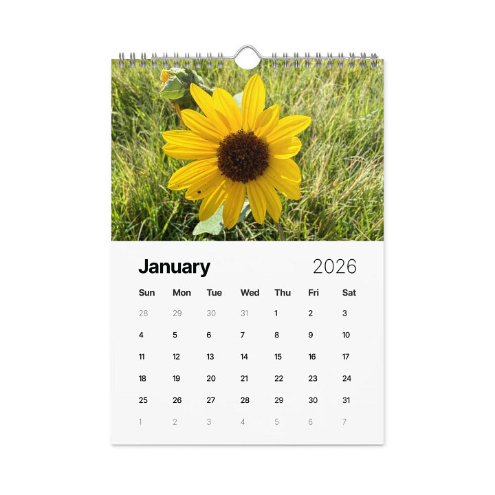 2026 Wildflower Photo Calendar product image (2)