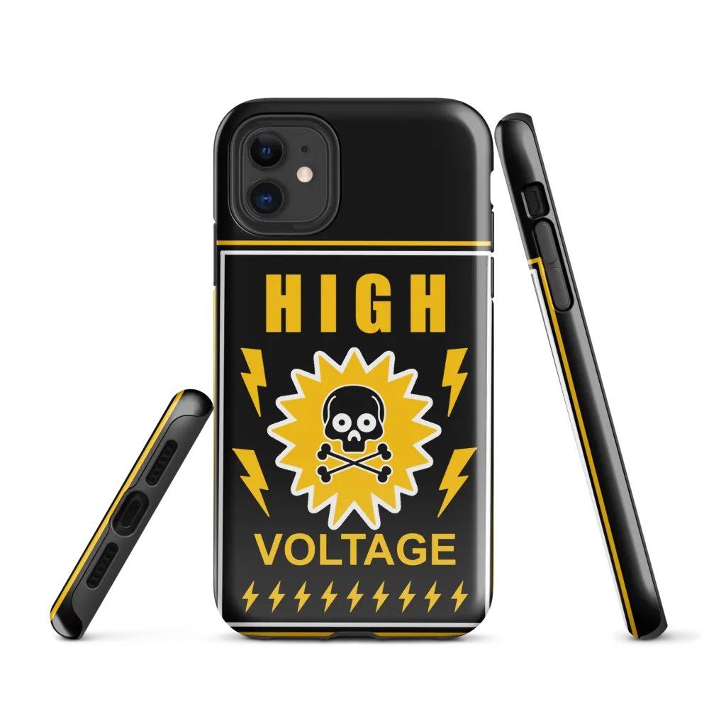 High Voltage Skull Tough Case for iPhone® product image (1)