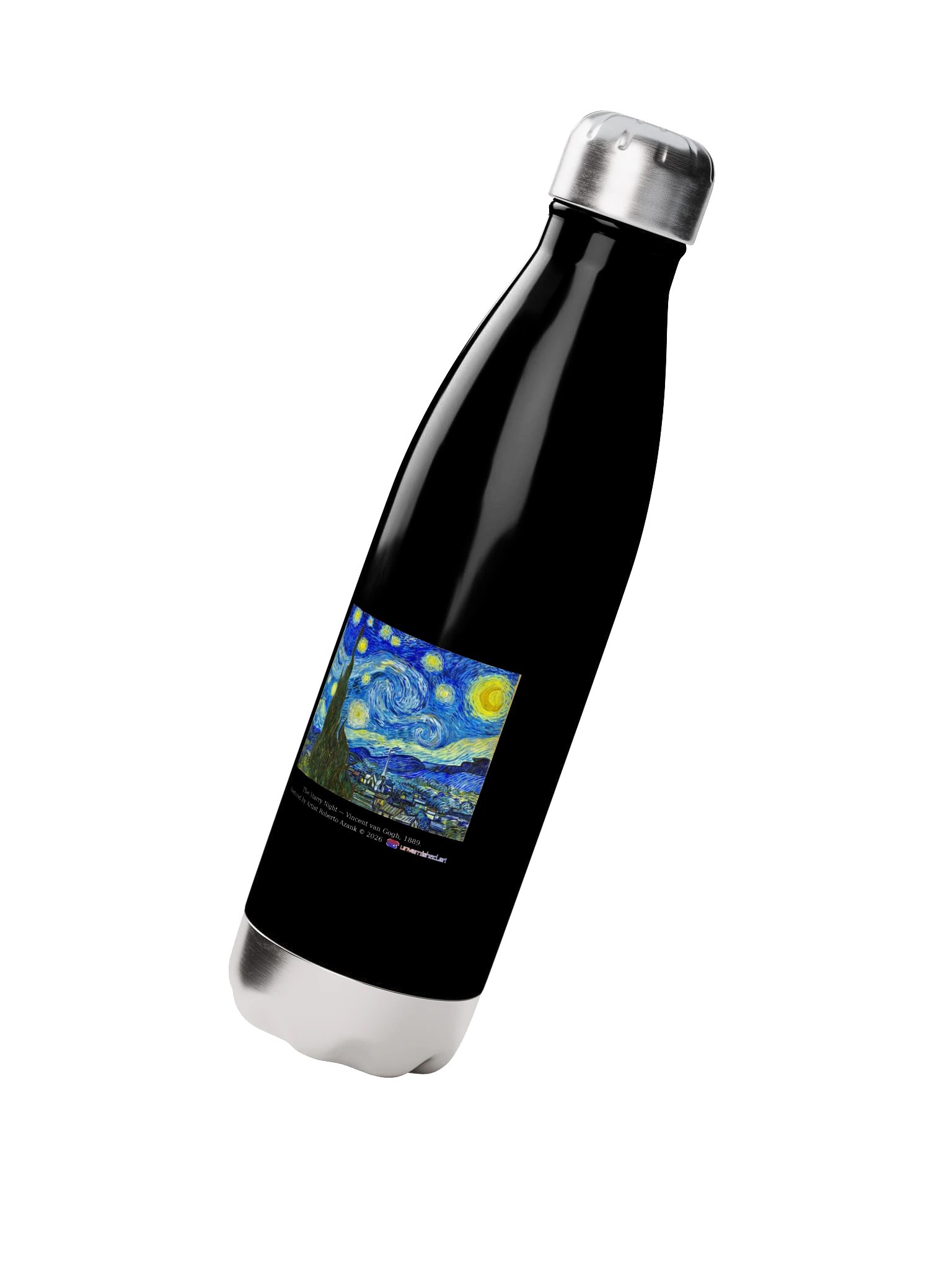 The Starry Night — Water Bottle product image (2)