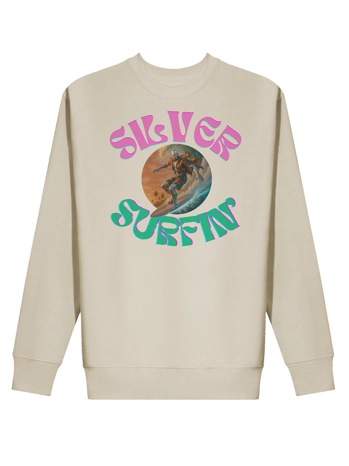 Retro Silver Surfin' Sweatshirt product image (2)
