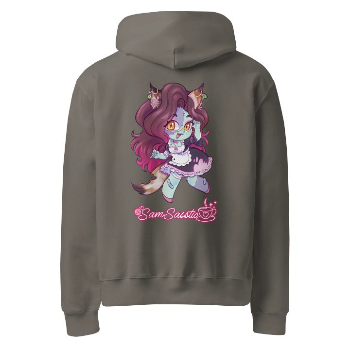 SamSasstic Cat Maid Zombie Design Hoodie product image (6)