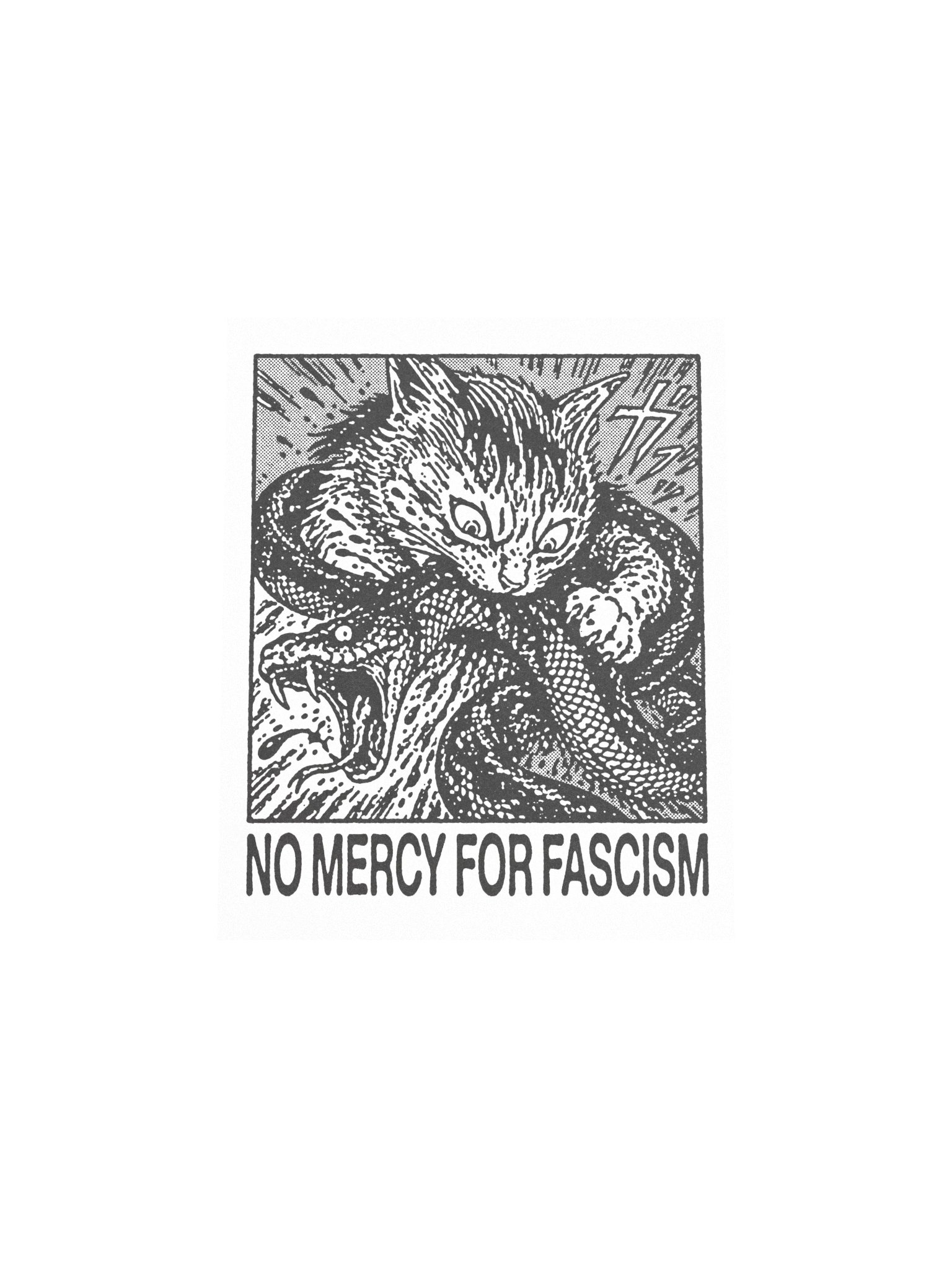 NO MERCY ! Art Print. product image (4)