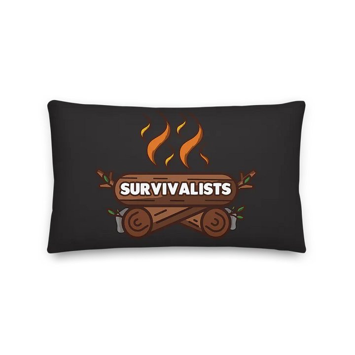 Survivalists Throw Pillow product image (1)