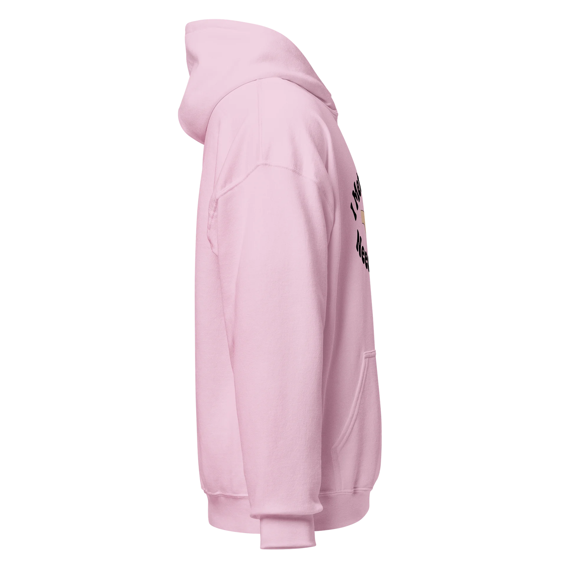 “I Met My Needs Today” Pink Classic Unisex Hoodie product image (4)