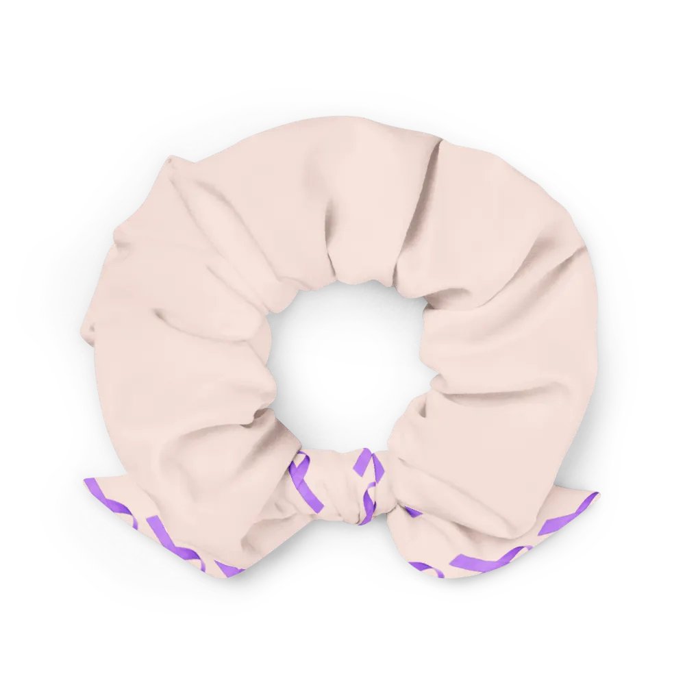 Purple Ribbon Scrunchie product image (2)