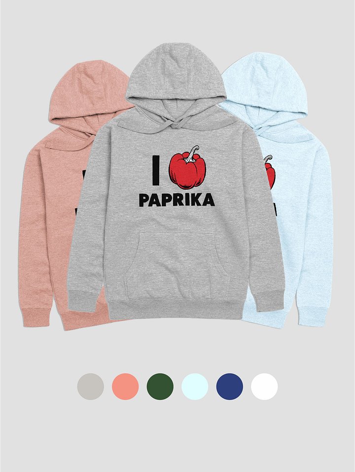 I love Paprika | Hoodie product image (1)