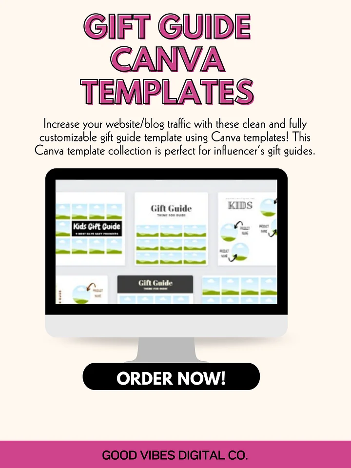 Gift Guides Canva Templates product image (1)