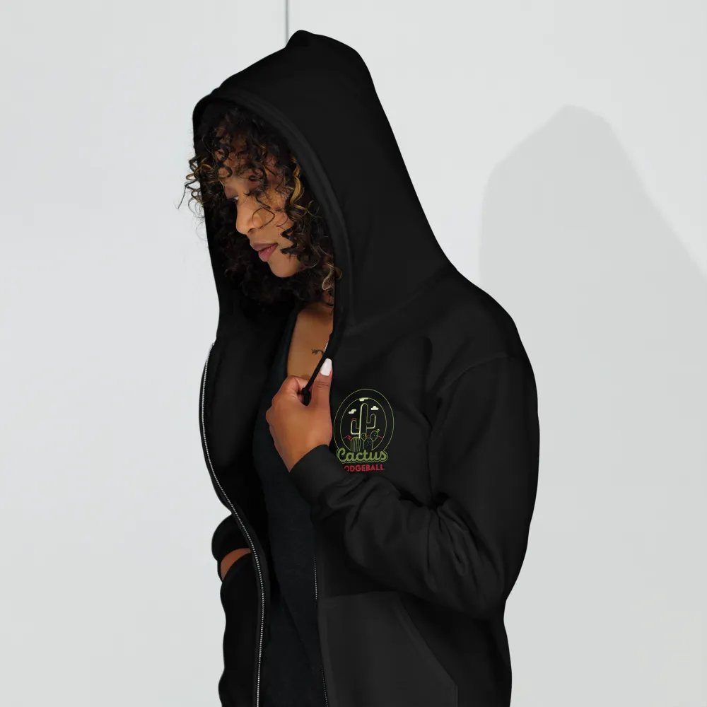 Cactus Dodgeball Zip-Up Hoodie product image (11)