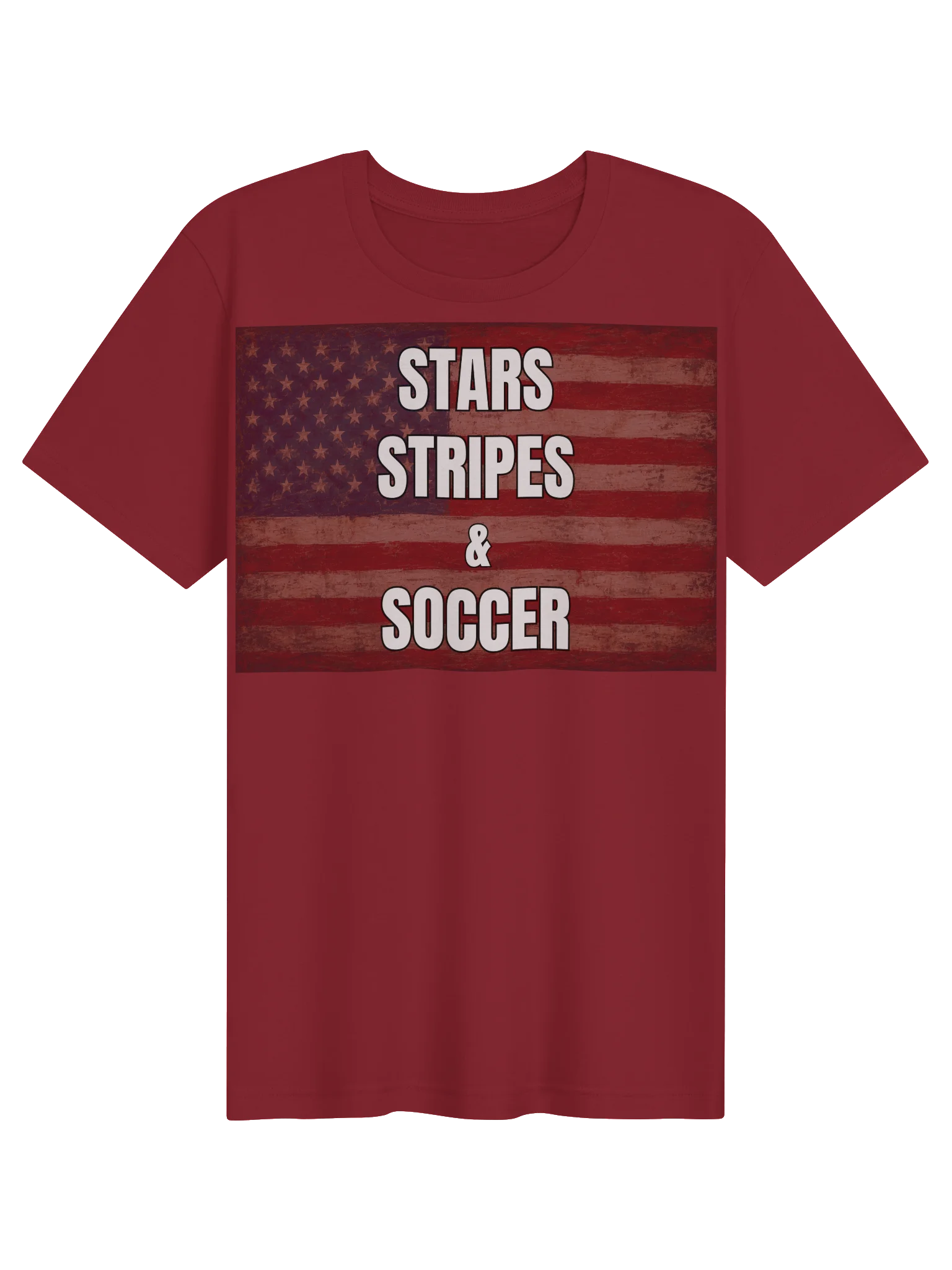 Stars, Stripes & Soccer Shirt | USA Soccer Fan T-Shirt product image (31)