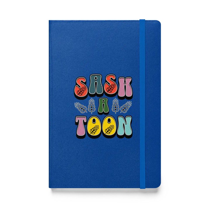 Saskatoon Block Letter Hardcover Bound Notebook product image (1)