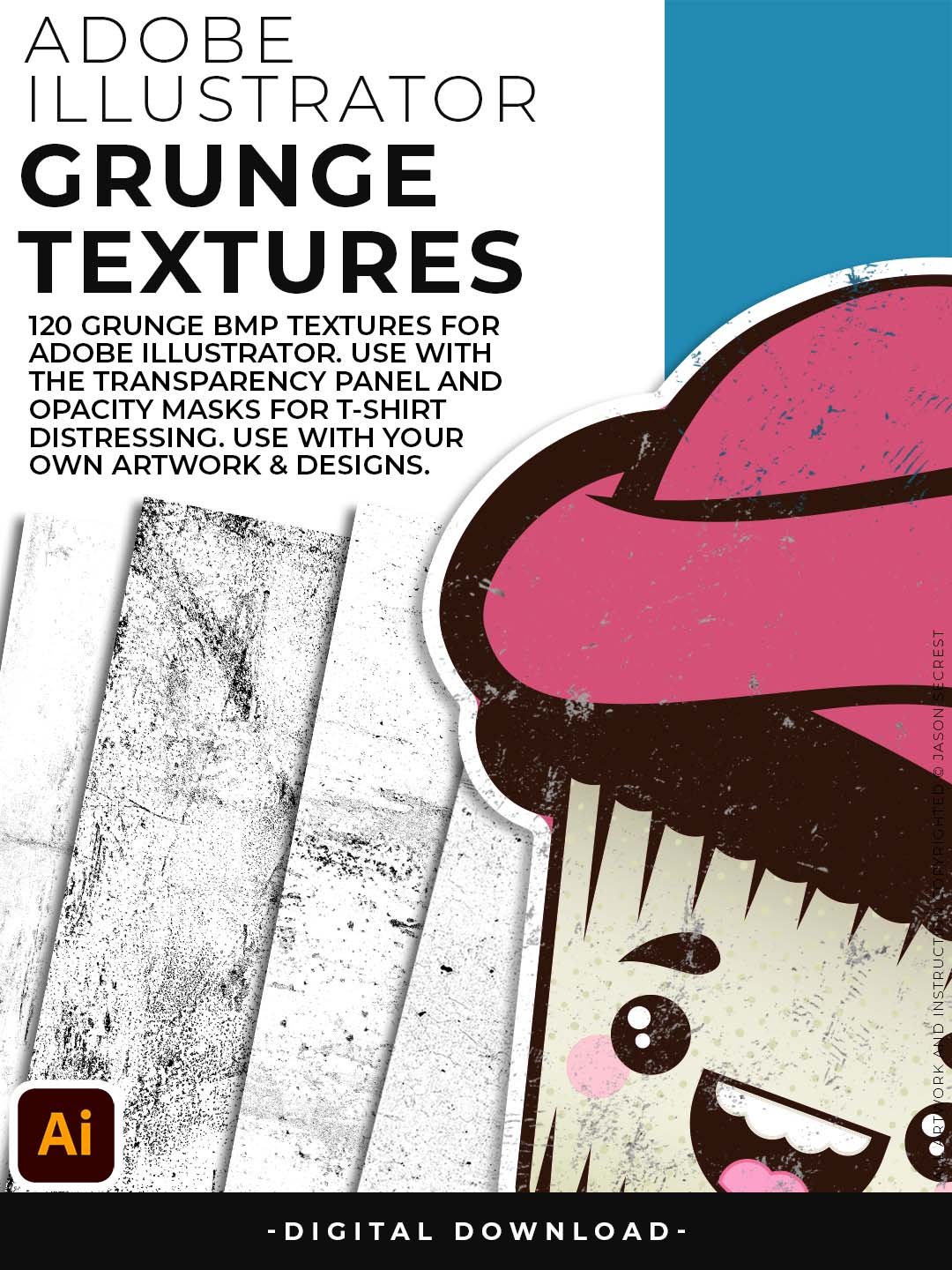 Complete Texture Bundle for Adobe Illustrator product image (4)