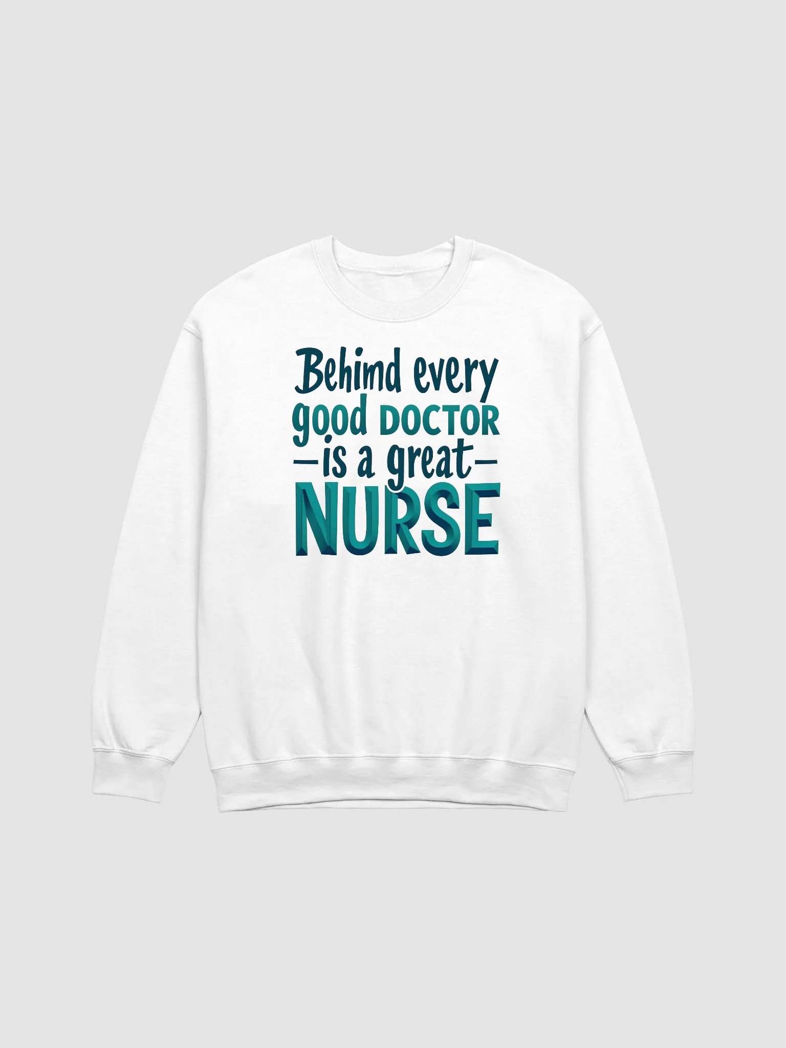 Great Nurse, Good Doctor Crewneck Sweatshirt product image (3)