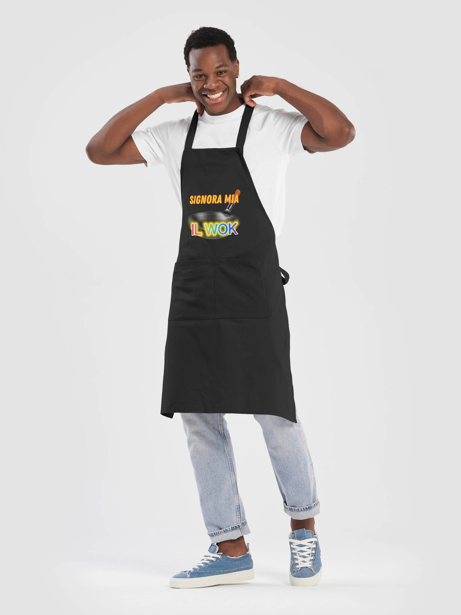 Grembiule da cucina “Signora mia il Wok” Culture Wars product image (12)