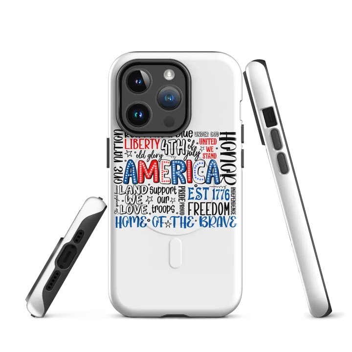 Liberty Dotted America MagSafe® Tough Case product image (3)