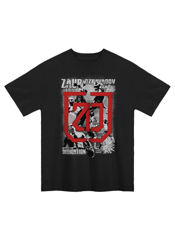 Oversized Tee - Motivation Dedication by Zaur Dzhavadov product image (1)