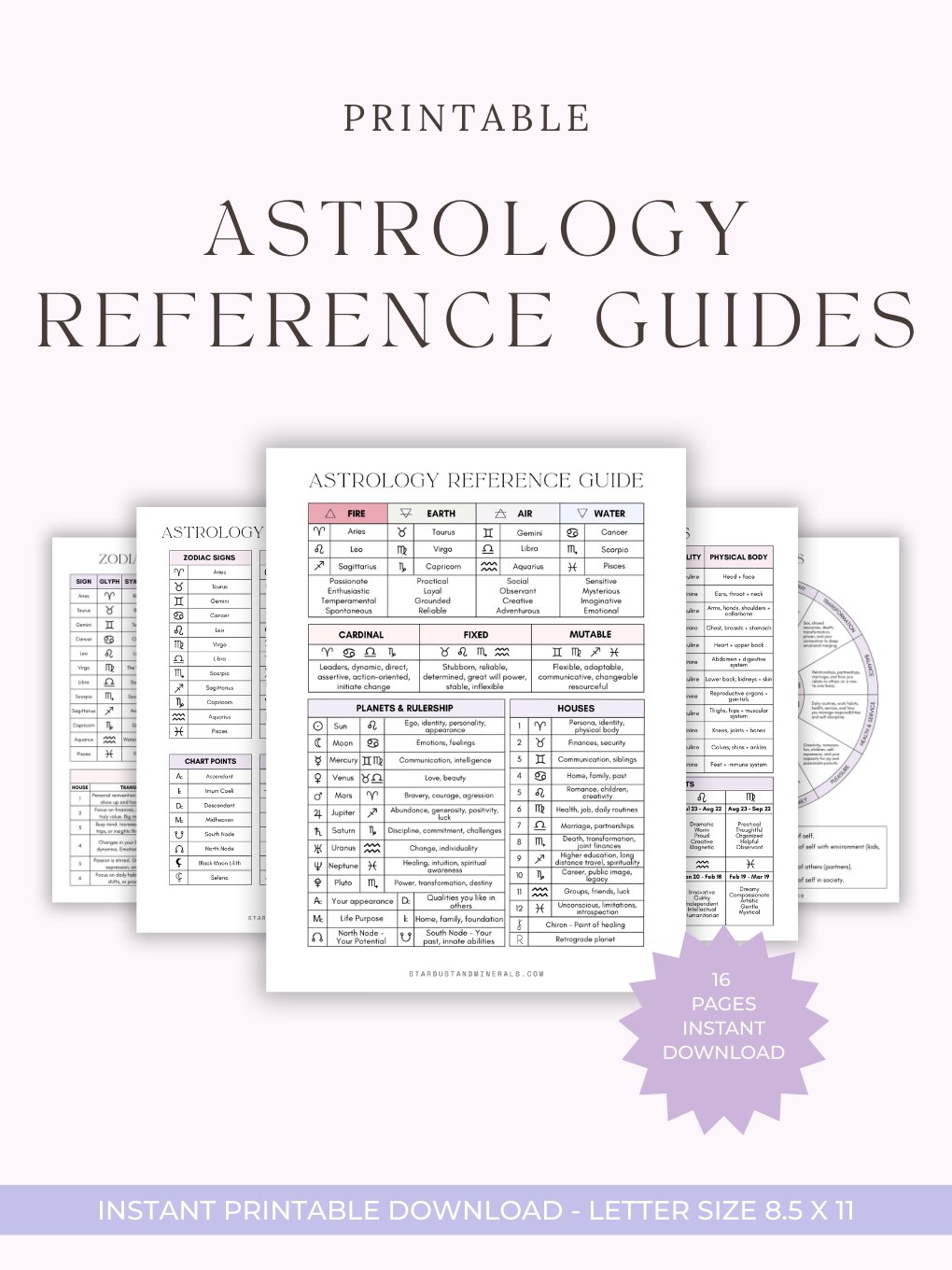Astrology Reference Guides product image (1)