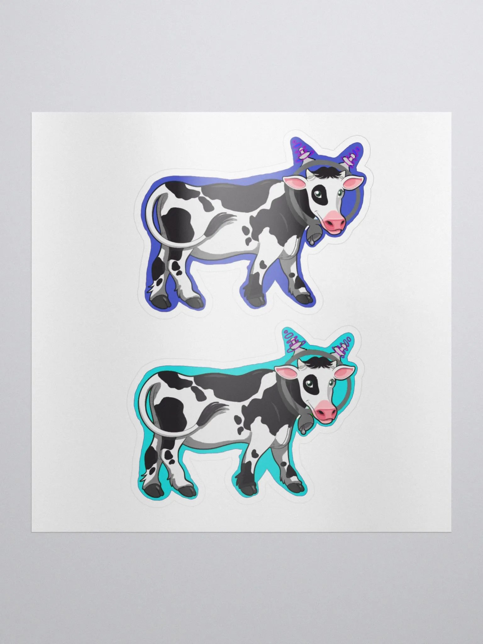 Space Cow Stickers product image (1)