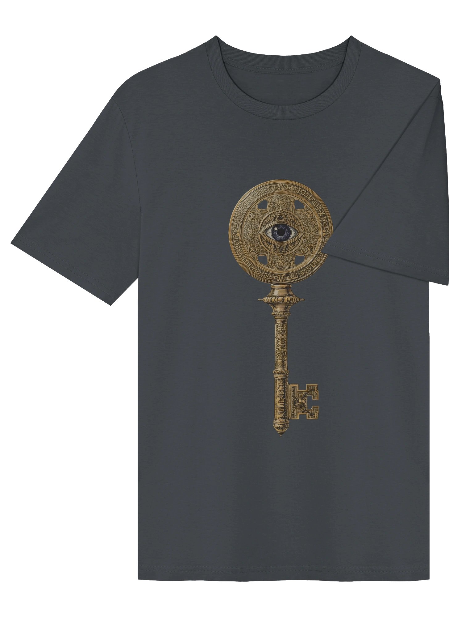 The Gatekeeper’s Key – India Ink Grey Manuscript Edition (Front & Back Print) product image (4)