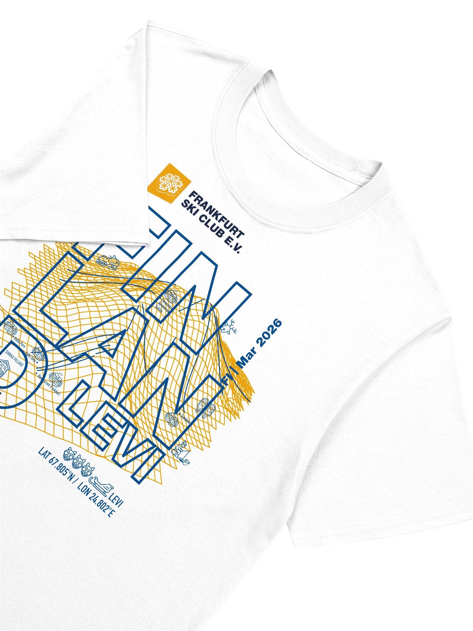 Finland / Levi Resort white (front only print) product image (3)