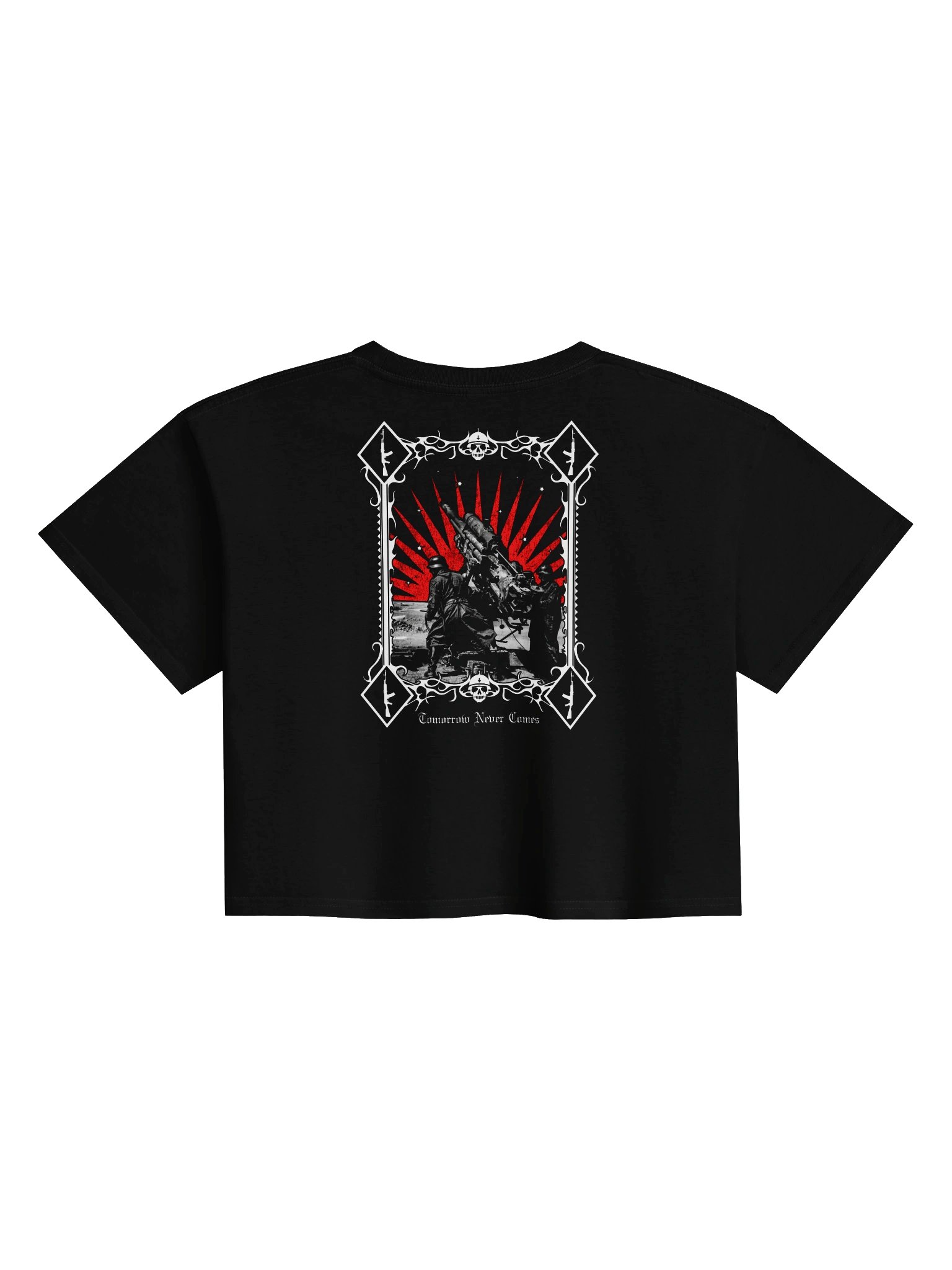 TOMORROW NEVER COMES CROPTOP BACKPRINT product image (2)