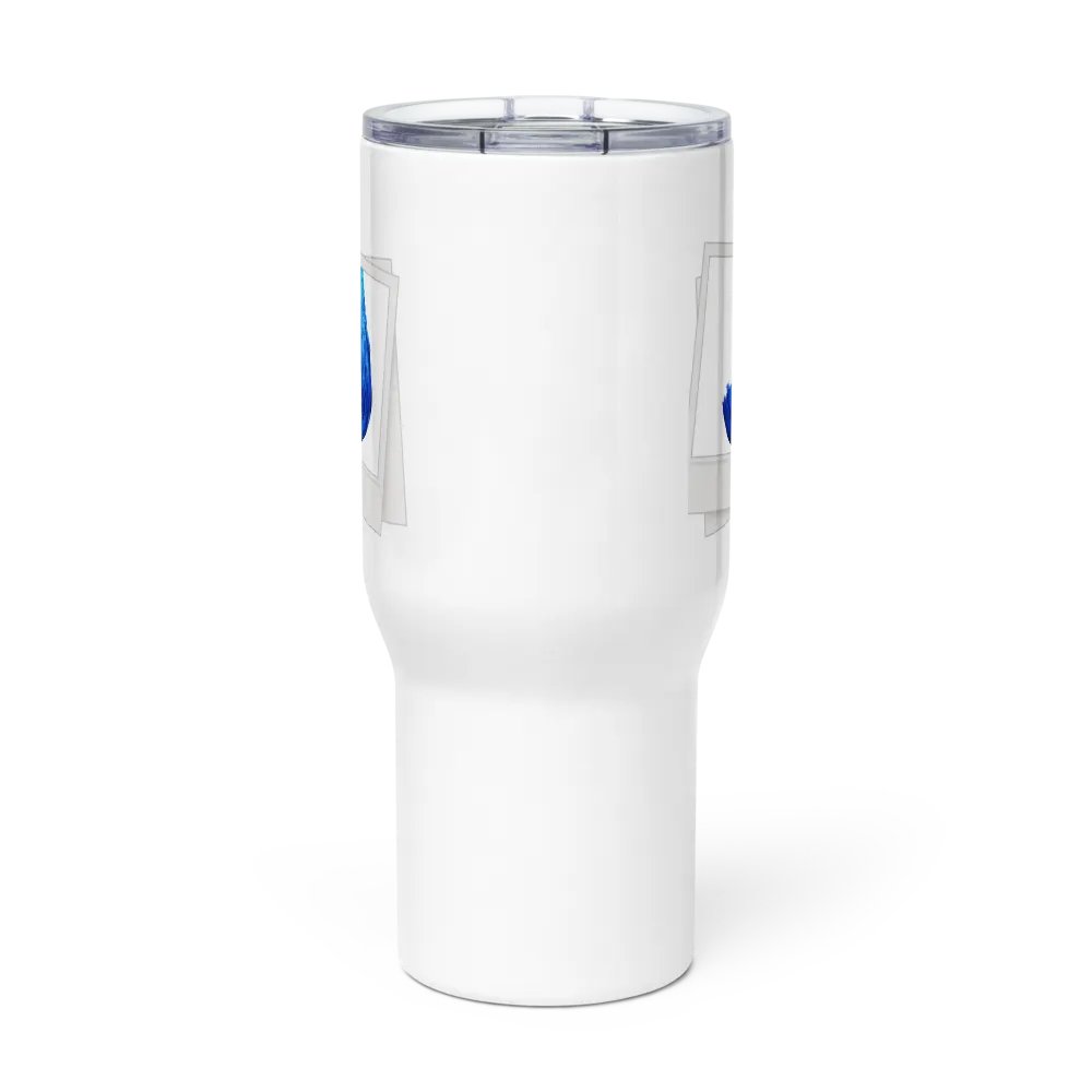 J-Elegant Blue Stroke Travel Mug product image (3)