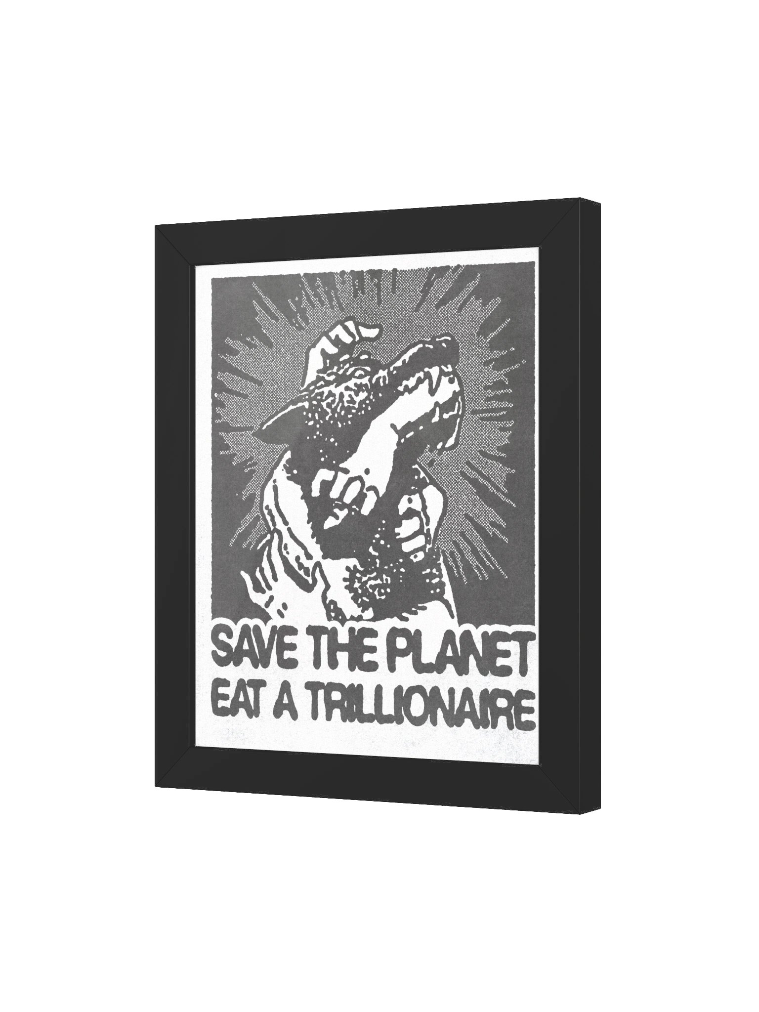 SAVE THE PLANET ! Framed Print. product image (3)