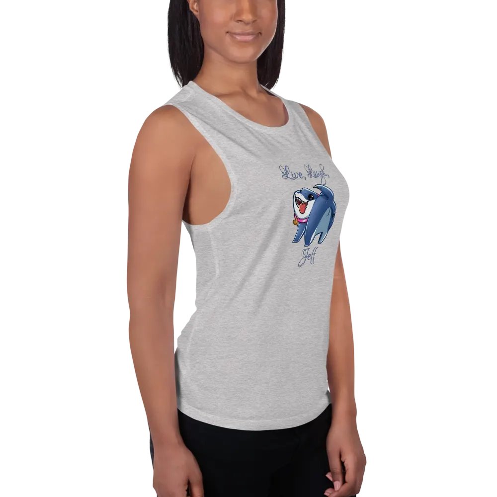 Live, Laugh, Jeff Rivals Women's Muscle Tank product image (10)
