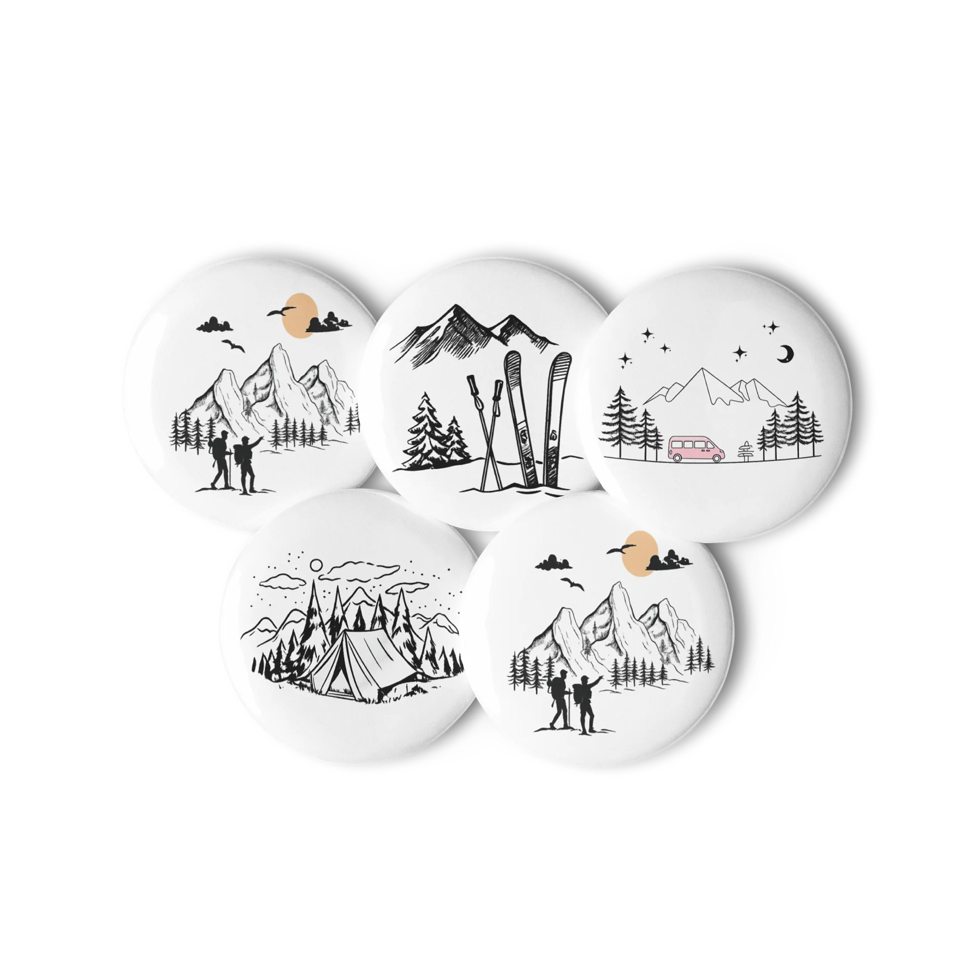 Mountain Button Set product image (1)