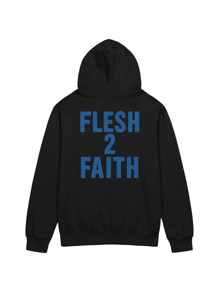 From Flesh 2 Faith — Logo Hoodie (Blue) product image (2)