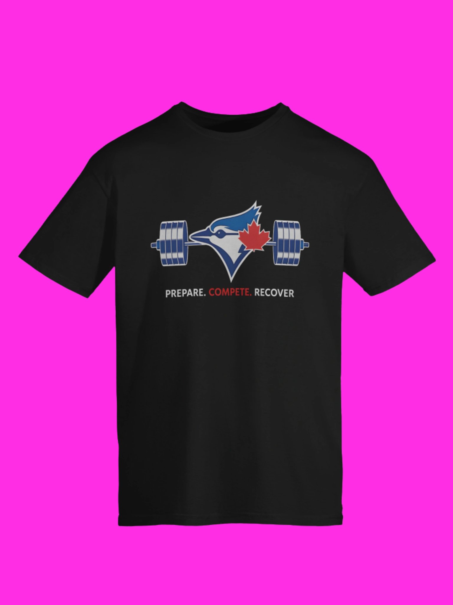 Kazuma Okamoto Blue Jays Prepare Compete Recover Shirt product image (115)