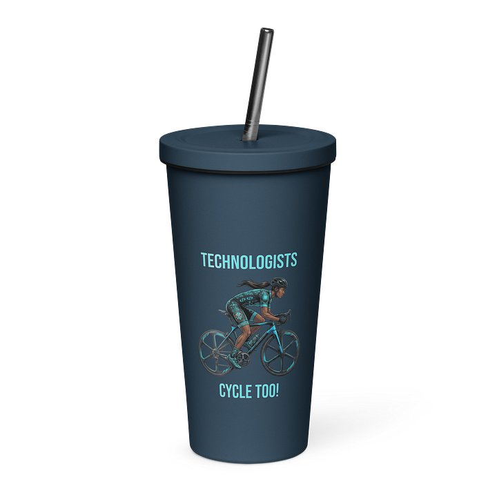 Technologist Athlete Tumbler with Straw | Ladies Cycling Edition product image (9)