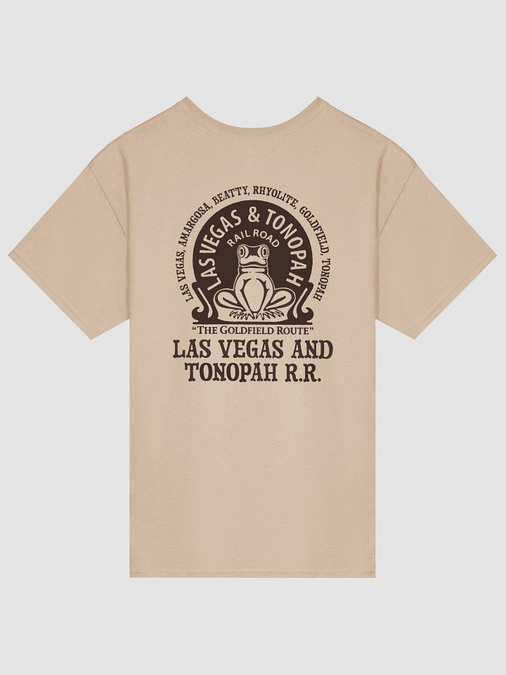 Las Vegas & Tonopah Railroad GOLDFIELD BULLFROG Vintage Logo Tee product image (12)