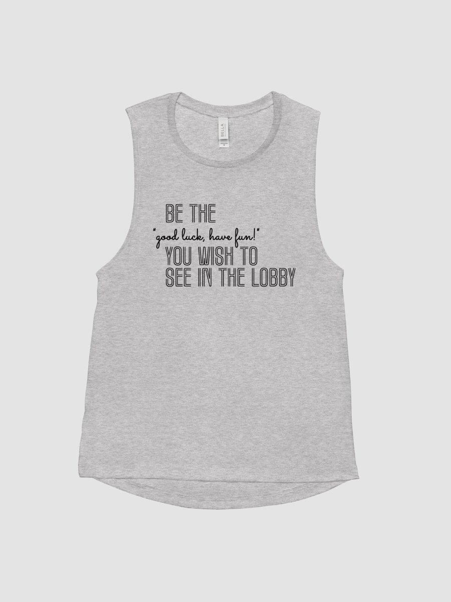 GLHF Tank (light colors, dark lettering) product image (1)