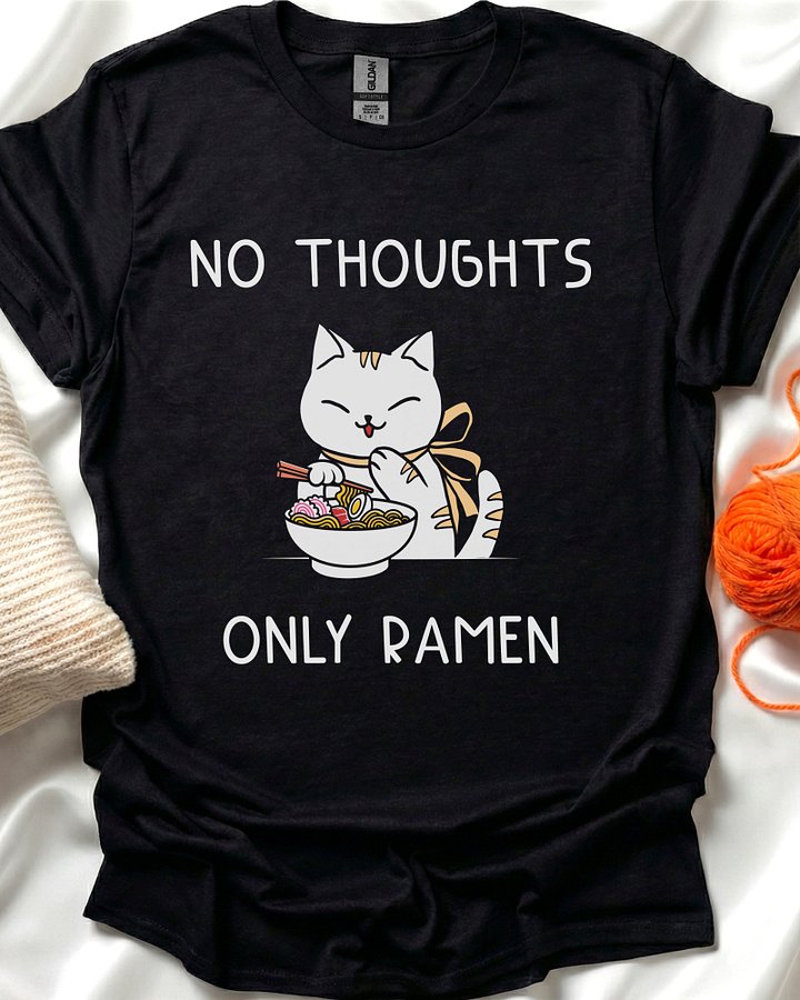 Only Ramen Cat T-Shirt product image (1)