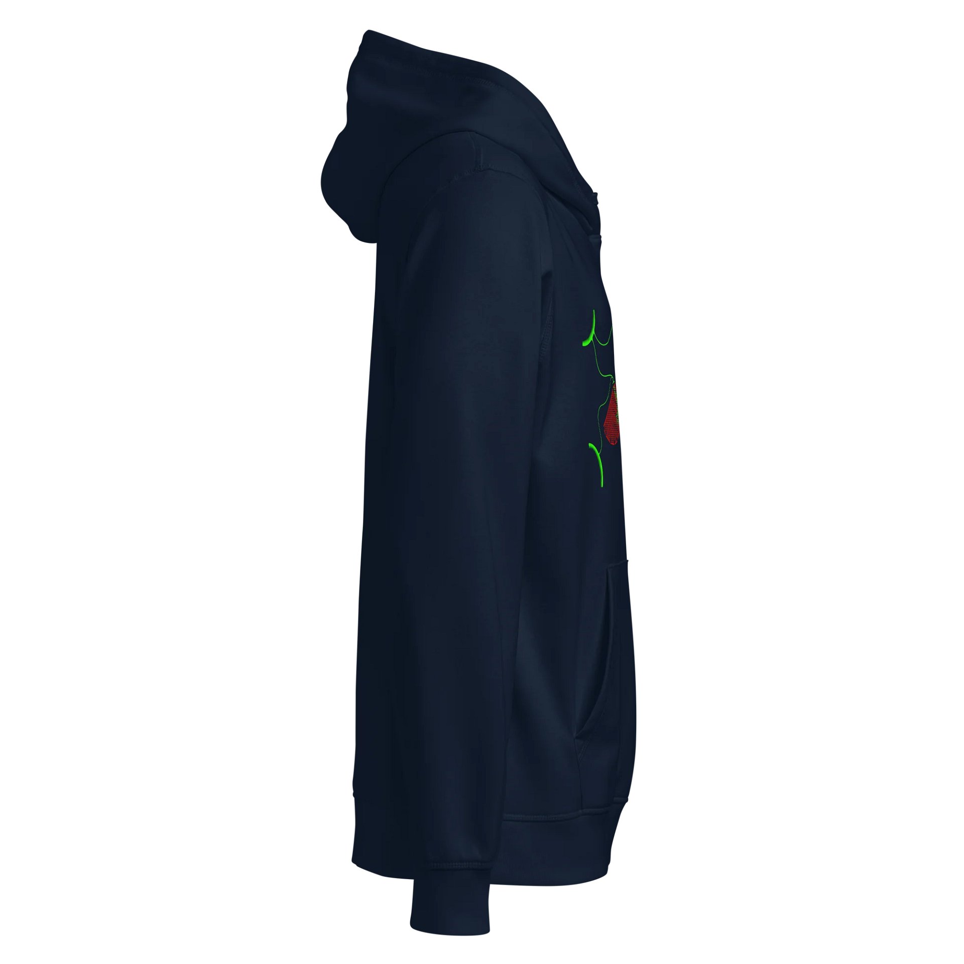 Neon Alien Gaming Controller Hoodie product image (4)