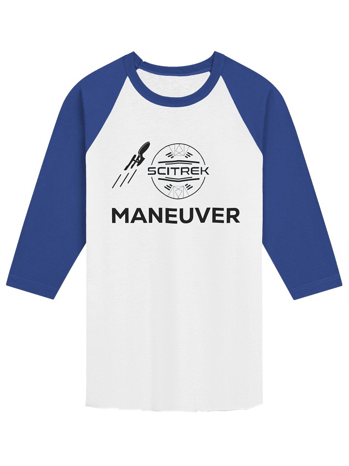The SciTrek Maneuver Long-sleeve Baseball Tee product image (4)