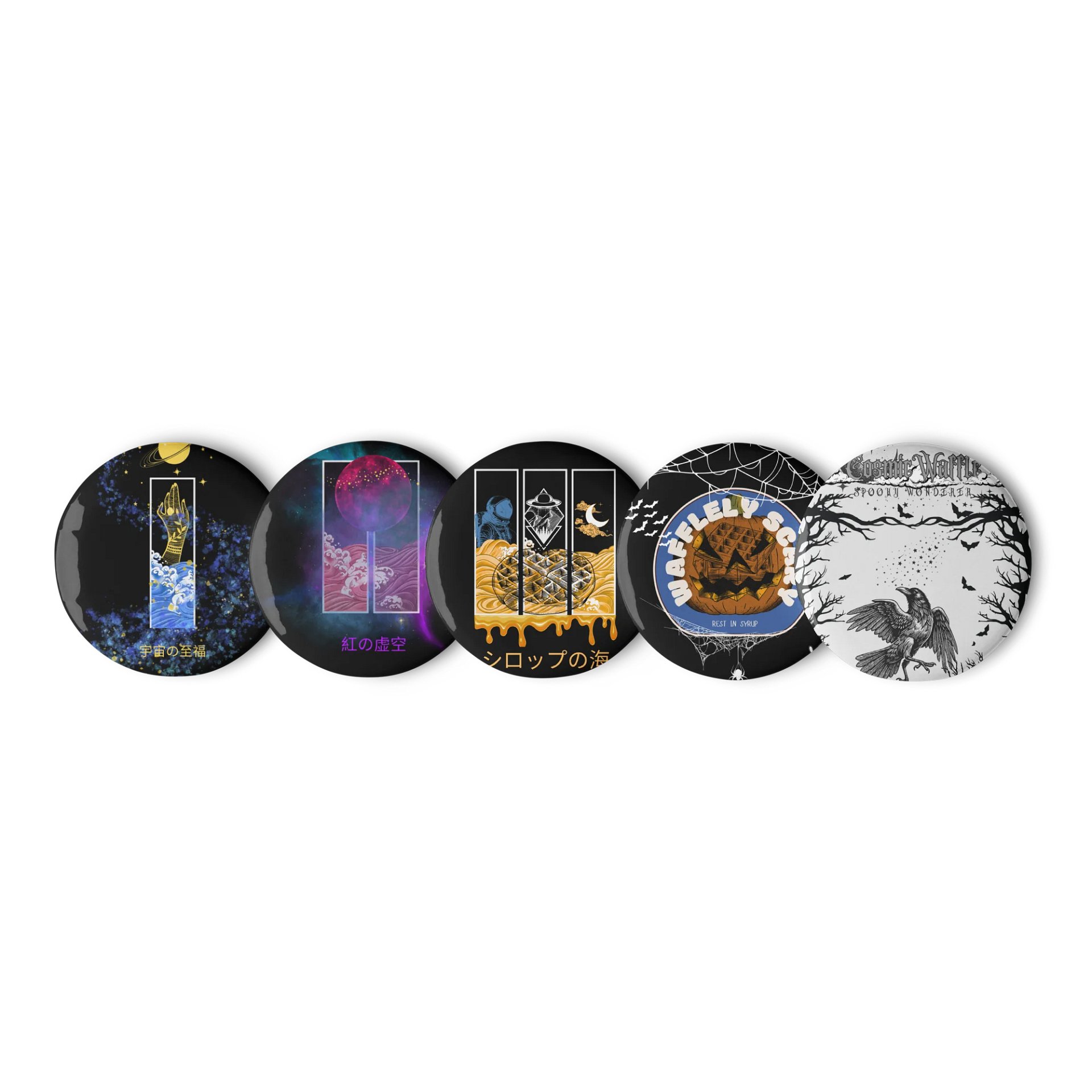 Spooky Celestial Pin Set product image (1)