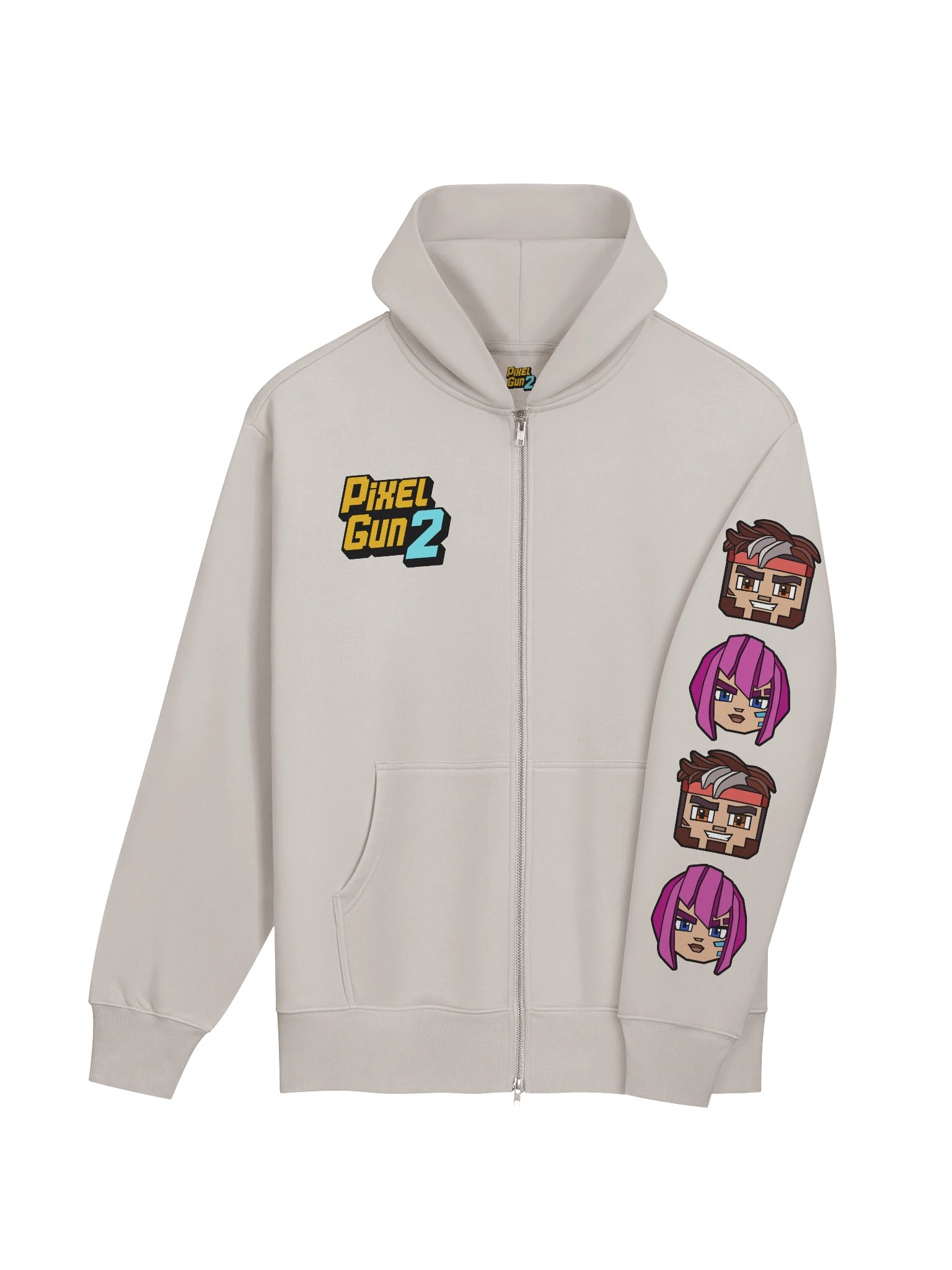 Pixel Gun 2 Zip Hoodie product image (4)