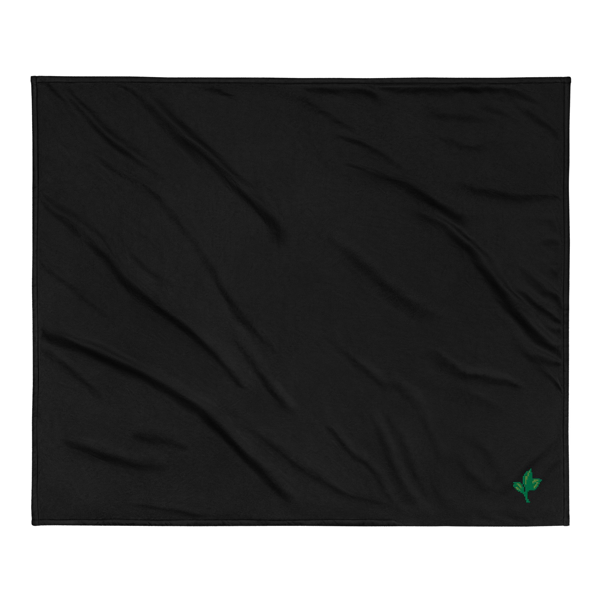 Embroidered Basil Blanket product image (2)
