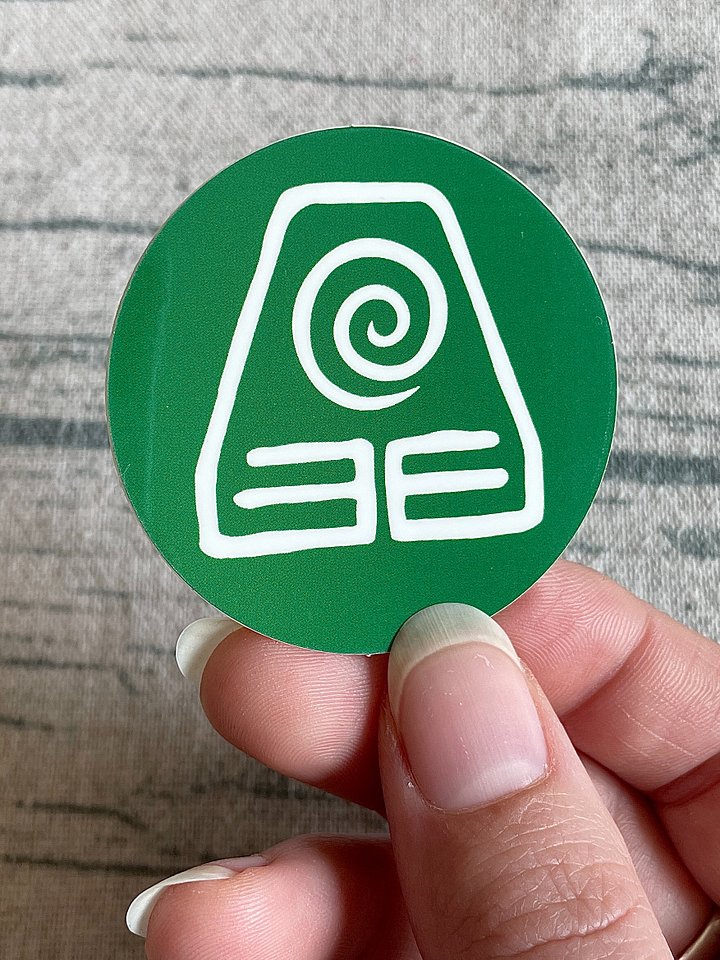 Earth Nation Emblem Sticker product image (2)