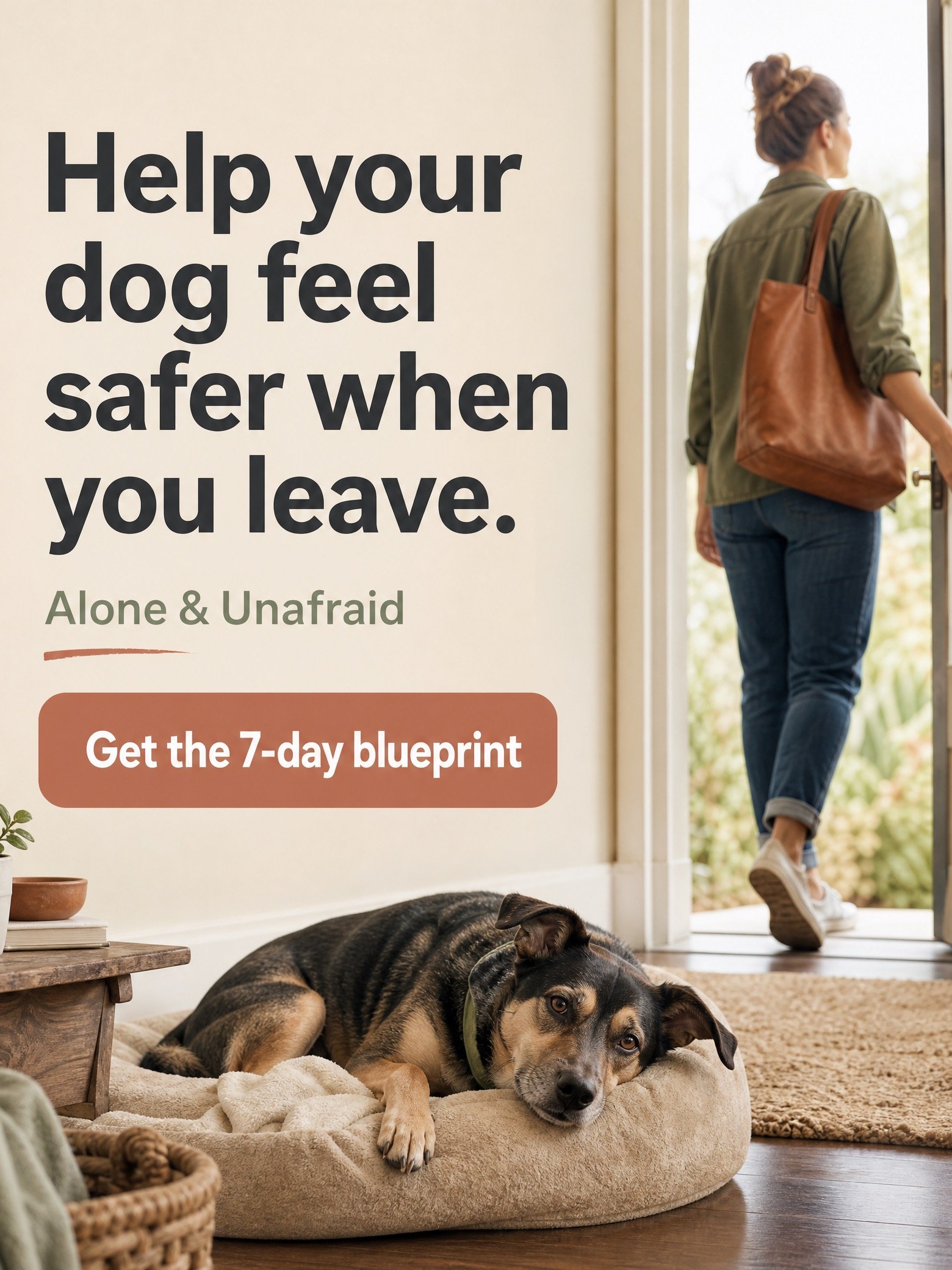 Alone & Unafraid: The 7-Day Blueprint to Ending Separation Anxiety in Your Newly Adopted Dog product image (8)