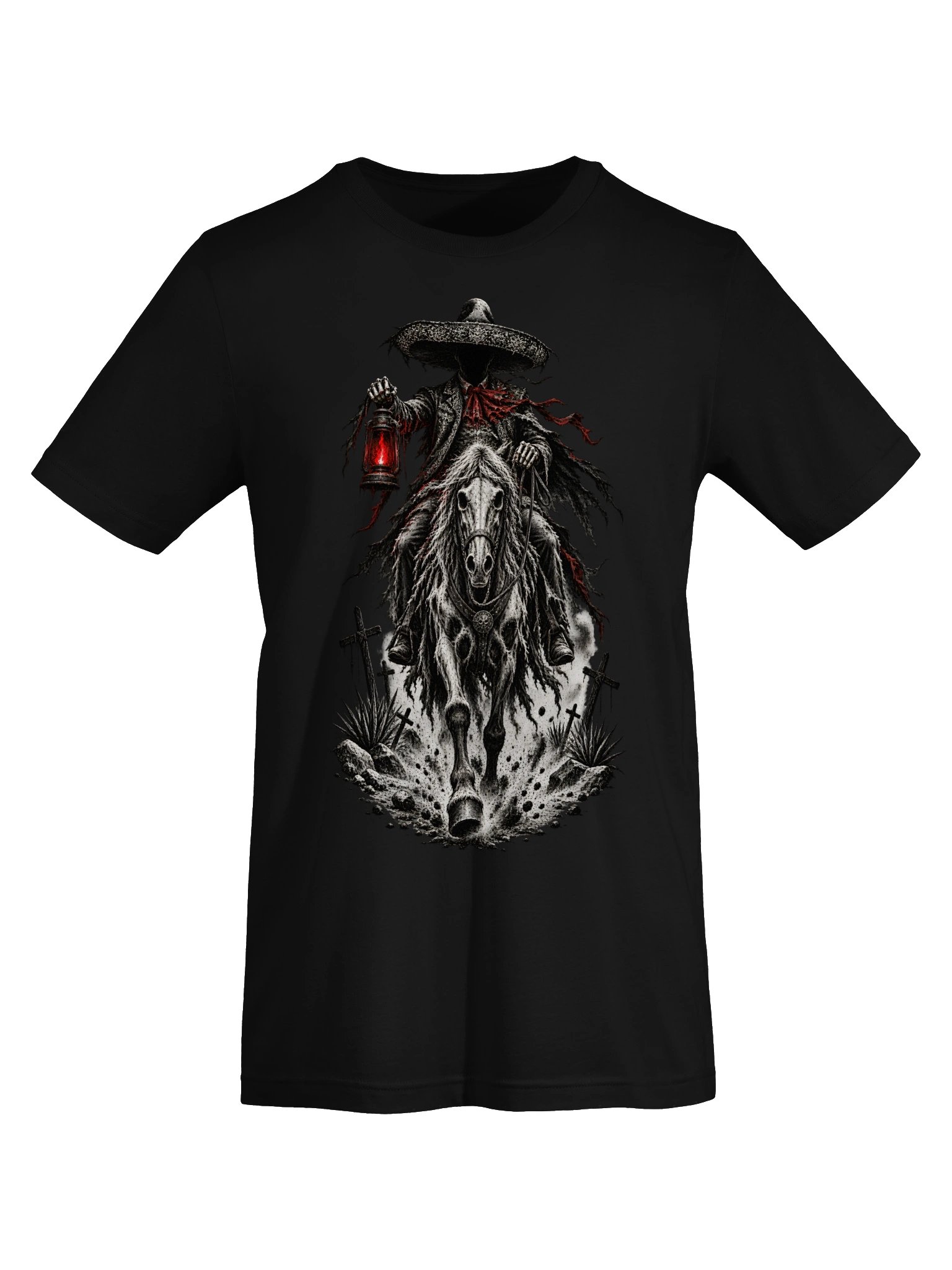 El Charro del Kilómetro 13 – Mexican Folklore Horror Design | Leyendas Malditas product image (5)