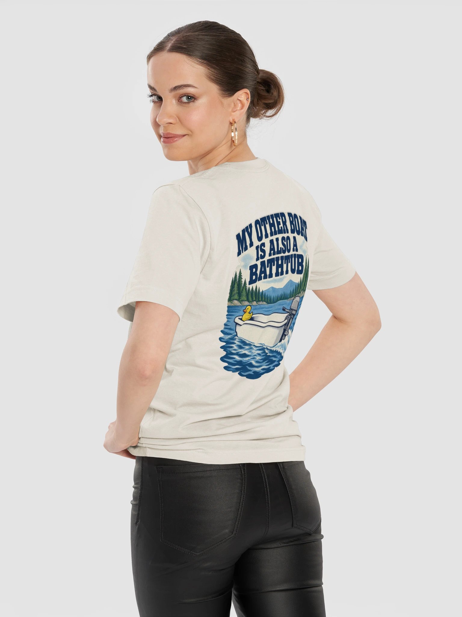 My Other Boat Is Also A Bathtub - Tee product image (34)