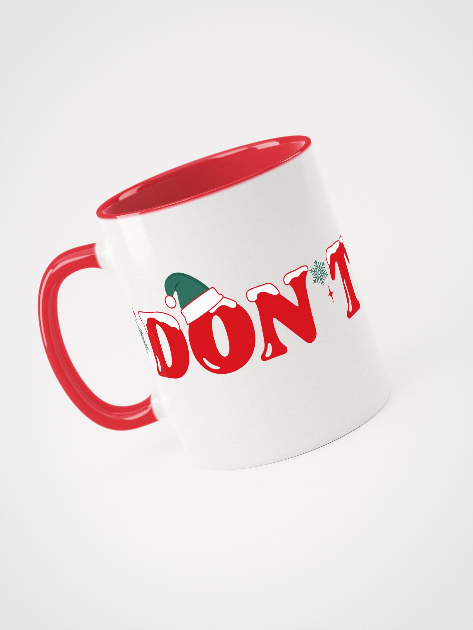 DON'T Christmas Mug - Red product image (2)