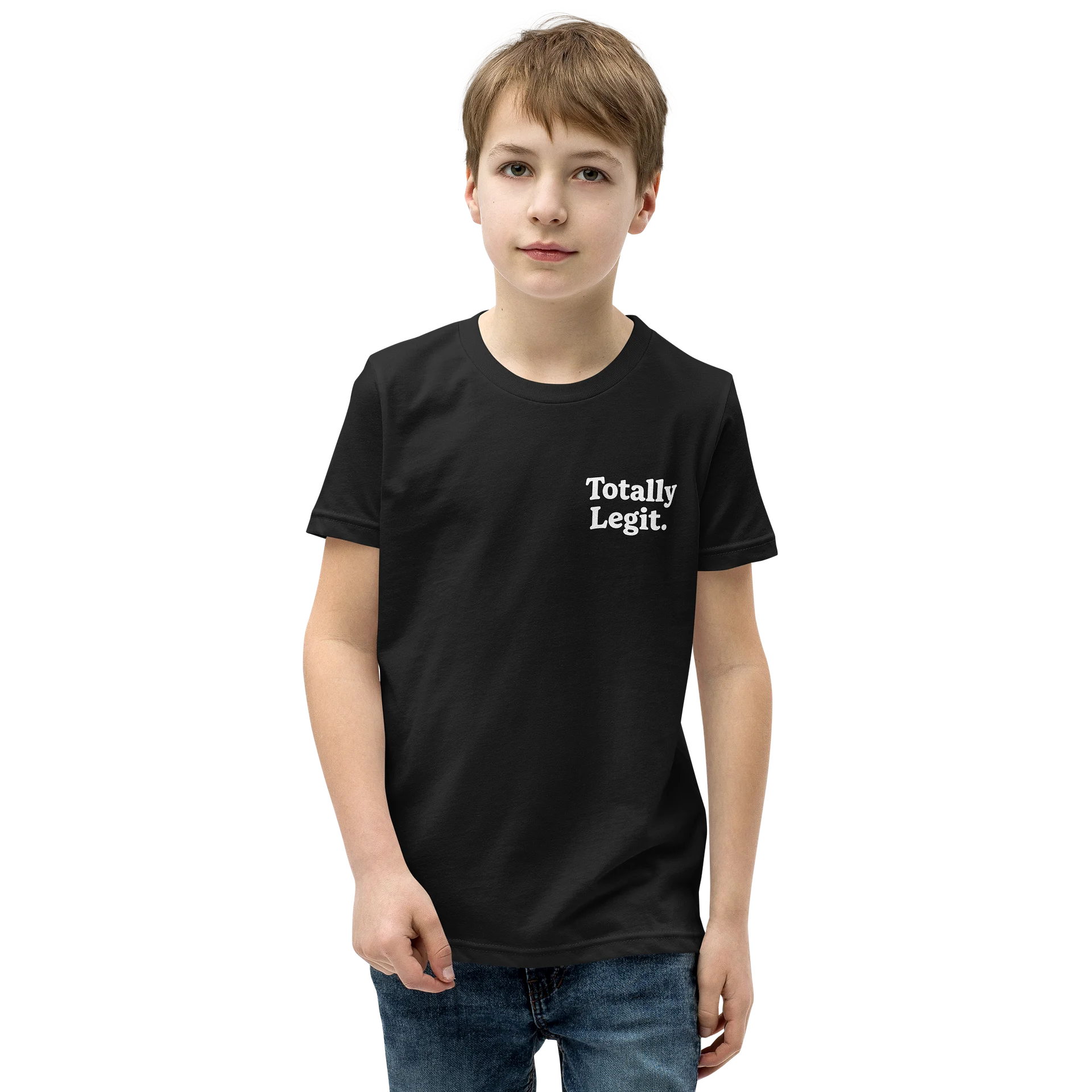 Totally Legit Youth T-Shirt product image (7)