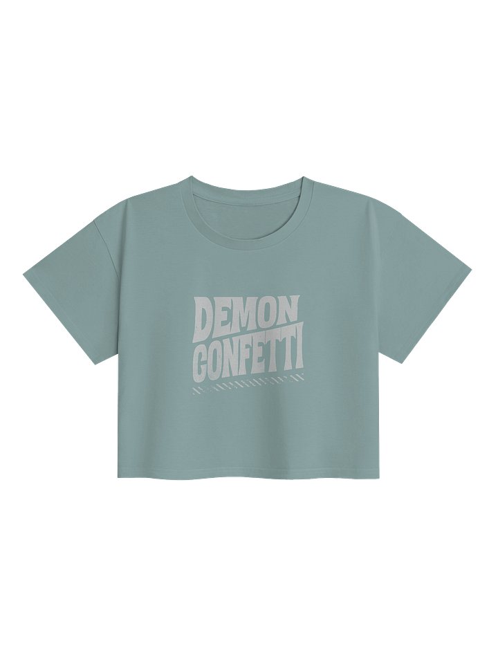 DEMON CONFETTI CROPPED TEE product image (1)